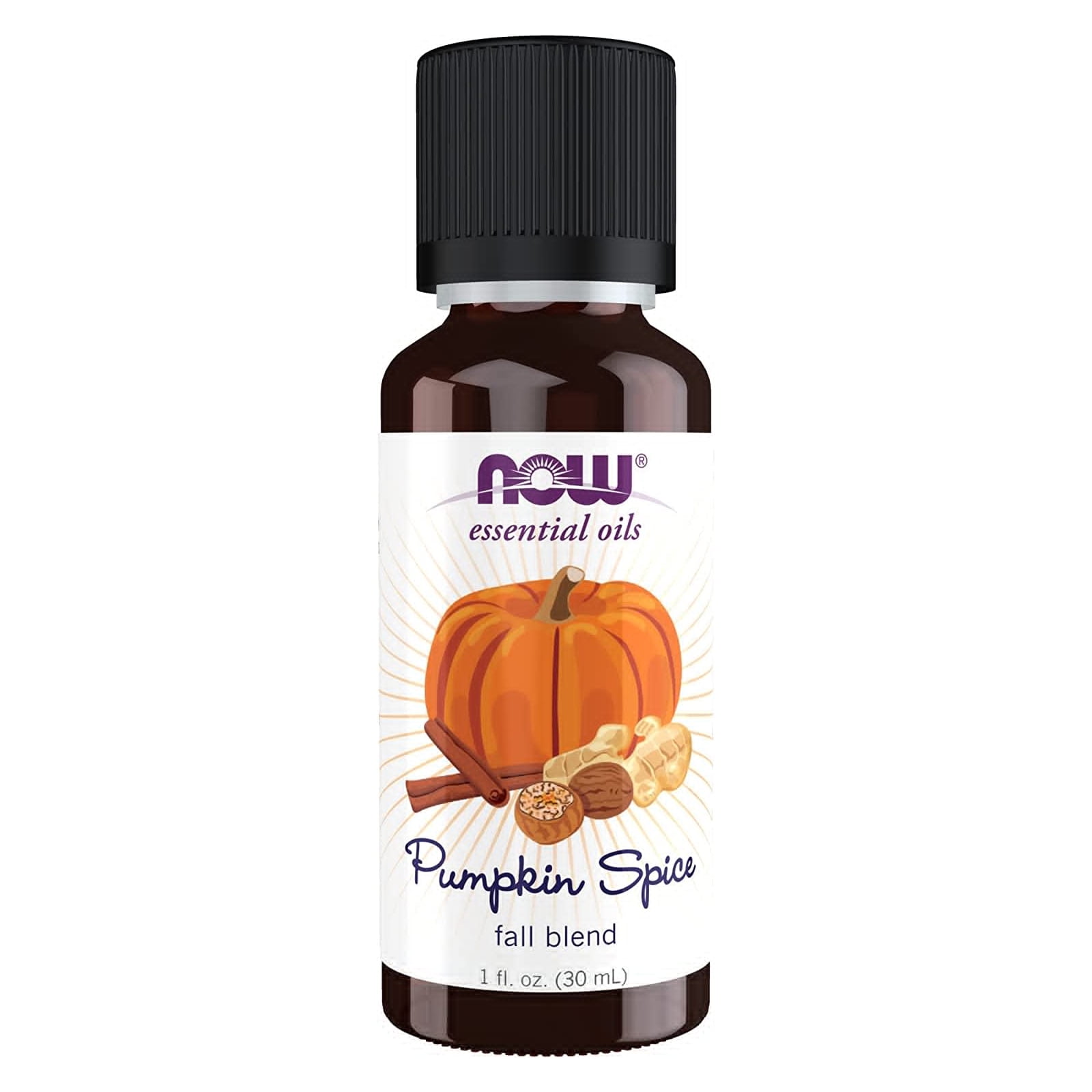 NOW Foods Essential Oils, Pumpkin Spice, 1 fl oz (30 ml)