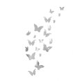 thumbnail image 2 of MAOWW 20PCS 3D Papillon Sticker mural DIY D鑼卌oration Butterfly Miroir Sticker mural Accueil Art Stickers muraux, 2 of 3