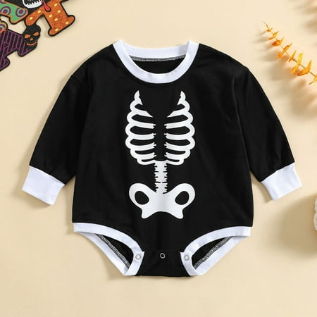 

Quealent Rompers For Baby Boys Unisex Baby Boy Girl Bodysuit Organic Cotton One-Piece Short and Long Sleeve Bodysuits for Black 6-12 Months