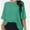 Green, variant on Women's Oversized Short Sleeve T-Shirt - Casual Crewneck Plain Top for Summer