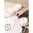 thumbnail image 6 of Gustave Foldable Travel Slippers Shower Shoes for Women Men, Lightweight Quick-Dry Non-Slip Pool House Slides Sandals for Indoor Outdoor Beach Bathroom - Apricot, 6 of 7