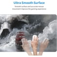 thumbnail image 4 of Skull Sea Boat Mouse Pad Extended Large Gaming Mouse Pad XL Stitched Edges for Gamer Home Office 31.5 X 11.8 Inch, 4 of 13