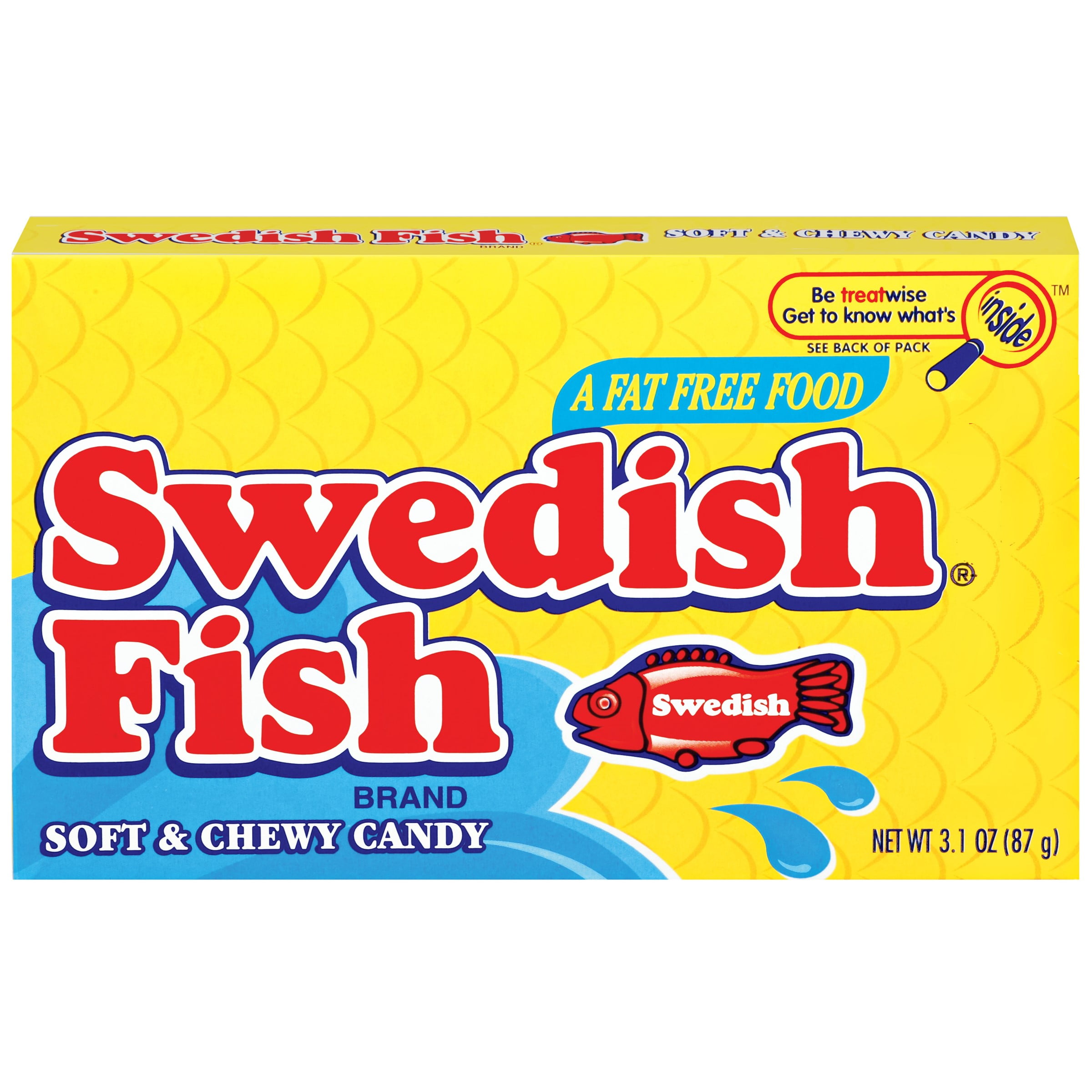 (Price/Case)Swedish Fish Soft Candy Berry Fat Free12X3.1 Oz Walmart