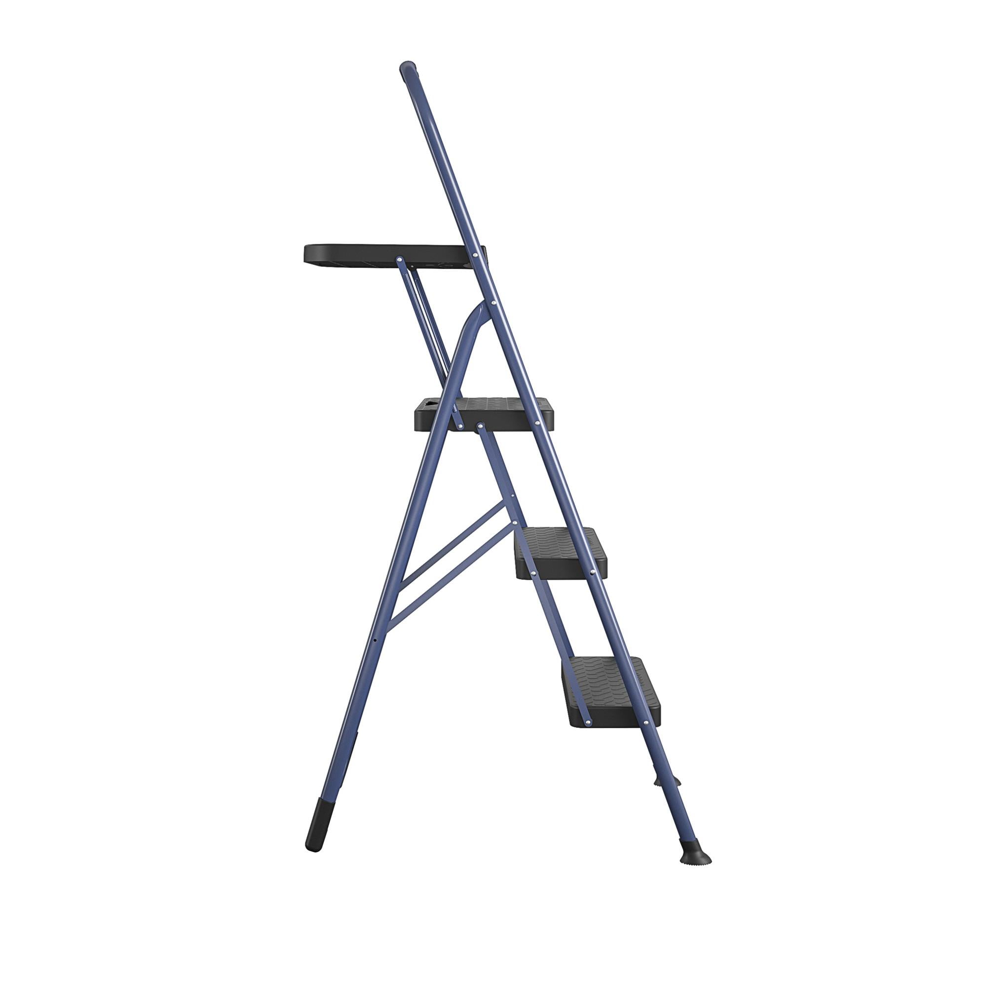 Cosco 3 step all 2024 steel step stool with tray