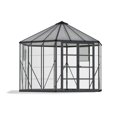 thumbnail image 1 of CANOPIA by PALRAM Oasis 12 ft. Greenhouse Kit - Grey Structure & Hybrid Panels (94.2 sq. ft.), 1 of 9