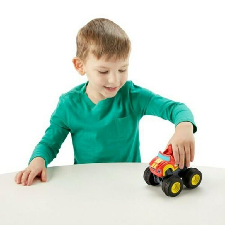 Fisher-Price Veículo Blaze Slam & Go Racer Crusher - Mattel