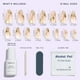 thumbnail image 5 of 30 uñas Press On Nails Lilac St Gold In My Veins, 15 tamaños, 5 of 6