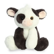 Aurora - Medium White Flopsie - 13" Bessie Cow - Adorable Stuffed Animal