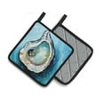 thumbnail image 2 of Carolines Treasures MW1332PTHD Oyster J Mac Pair of Pot Holders , 7.5HX7.5W, multicolor, 2 of 4