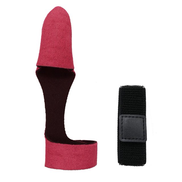 2 uds., cubiertas para caña de pescar, Protector de guante de poste + cinturón de banda para envolver corbatas (rojo) Tmvgtek pescar