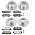 thumbnail image 3 of PowerStop Front and Rear Z36 Truck & Tow Carbon-Fiber Ceramic Brake Pad and Drilled and Slotted Rotor Kit Fits: FORD Select Models K5573-36, 3 of 9
