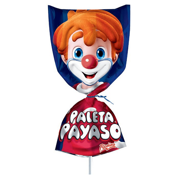 Ricolino Paleta Payaso Marshmallow Lollipop (15 Count)