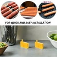 thumbnail image 4 of LIFKOME 1Set Orange Hidden Plastic Hinge Hardware for Hot Dog Machine Sausage Grill Part, 4 of 7