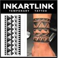 thumbnail image 1 of WWS-Tattoo Tech, 2 Sheets Large Semi Permanent Tattoo, Adult Art Design Temporary Tattoos, Lasts 1-2 Weeks, Waterproof, Realistic Look, No Adhesive, No Reflection (Heavy Mayan), 1 of 4