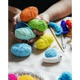 thumbnail image 2 of Fuebueo Clearance Beginner Yarn for Crocheting,Acrylic Yarn Mini Soft Crochet Yarns Multicolor Yarn Skeins for Knitting Handcraft and Crochet Projecting Adults Beginner Kit, 2 of 8