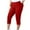 Red, variant on SYMOID Womens Army Green Capris for Petite Women - Plus Size M Stretch Yoga Pants & Ladies Capris with Comfortable Fit - Womens Capris Leggings for Yoga and Casual Wear