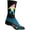 Black, variant on SockGuy Wool Neon Sasquatch Socks 6 inch Black Small Medium Unisex Synthetic