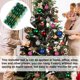 thumbnail image 4 of Bearachild 30 piezas de bolas de Navidad adornos inastillables decoraciones para árboles de Navidad juego de bolas colgantes para decoración de fiesta de Kits de decoración para fiestas Verde claro Bearachild HA007626-08B, 4 of 6