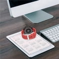 thumbnail image 3 of facefd Compatible for watch 3/watch3 pro Smart Watch Silicone Strap 22mm White Red, 3 of 6