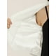 thumbnail image 5 of Chaqueta recortada para mujer Allegra K Bolero de invierno de piel sintética blanco S, 5 of 6