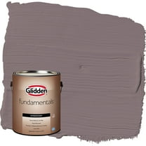 Glidden Fundamentals Choo Choo / Purple Flat Exterior Paint, 1 Gallon