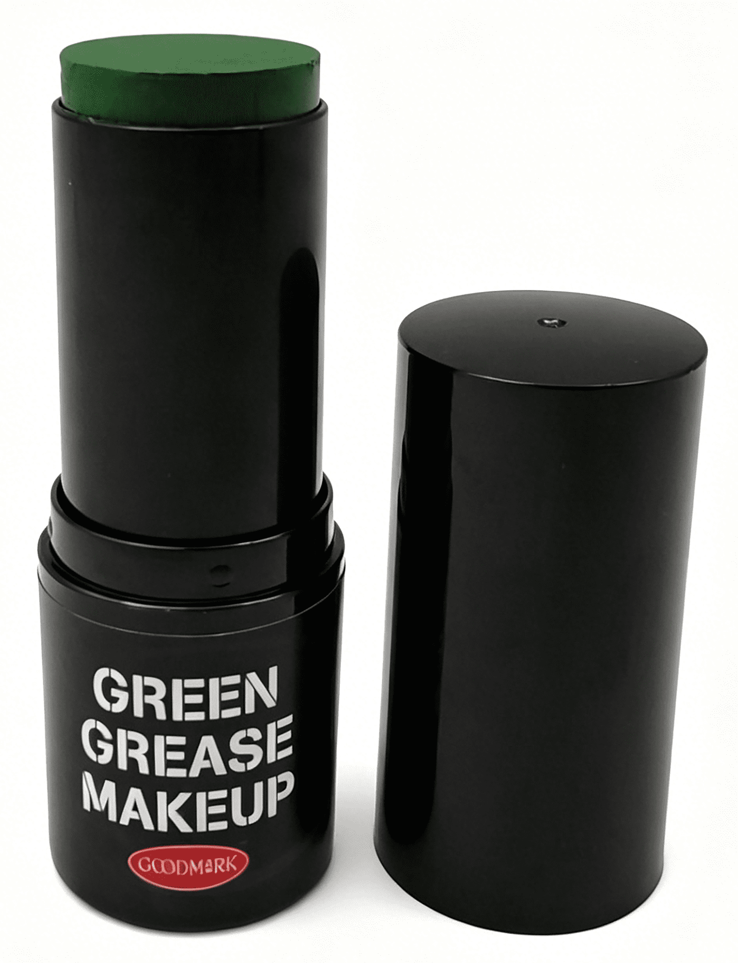 Grease Makeup, Green, 0.2oz, Halloween Make-Up for Adults by Goodmark