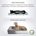 thumbnail image 2 of Cama ortopédica para perros Bedsure pequeña lavable con tendedero impermeable, 2 of 9