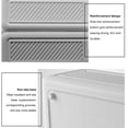 thumbnail image 3 of Contenedor Almacenamiento Estante para Verduras Gran Capacidad 2 Capas Refrigerador, 3 of 9