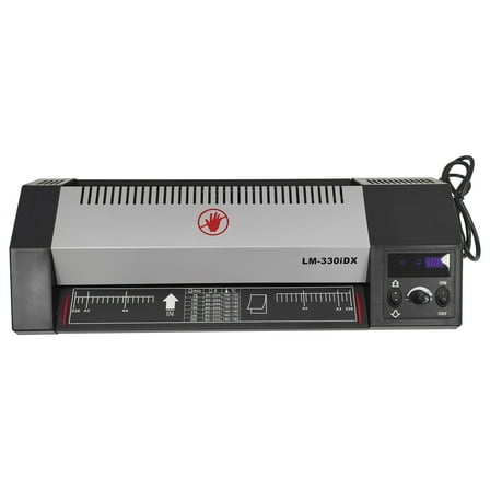 A3 Laminator Hot&Cold Laminating Machine 110V 4 Rolls Metal Laminating Machine