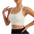 thumbnail image 2 of Yijfswar Women's Sports Bras Wirefree Low Impact Workout Bras Breathable Yoga Sport Bras for Everyday & Sleep, Size L, 2 of 9