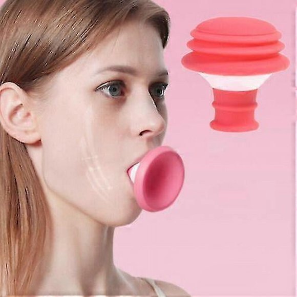 2pcs Face Slimming Lift Skin Firming V Shape Exerciser Facial Mouth Jaw Line Exercise
