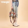 thumbnail image 5 of Montana West Women's Wrangler Purse - Stylish Western Aztec Tote Bag with Guitar Strap Boho Chic Design for Every Occasion, Brown, 5 of 7