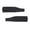 Black, variant on For Toyota RAV4 2019 20 21 22 23 2024 Door Molding Driver Side | Rear Lower | Textured Matte-Black | Made Of PP Plastic | Replacement For TO1504108 | 191275678787, 750780R070