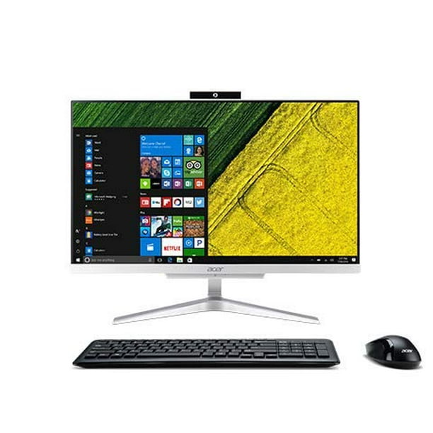 19 Acer Aspire All In One 23 8 Fhd Desktop Intel Quad Core I5 50u Beat I7 7500u 16gb Ddr4 Memory 512gb Ssd Boot Walmart Com Walmart Com
