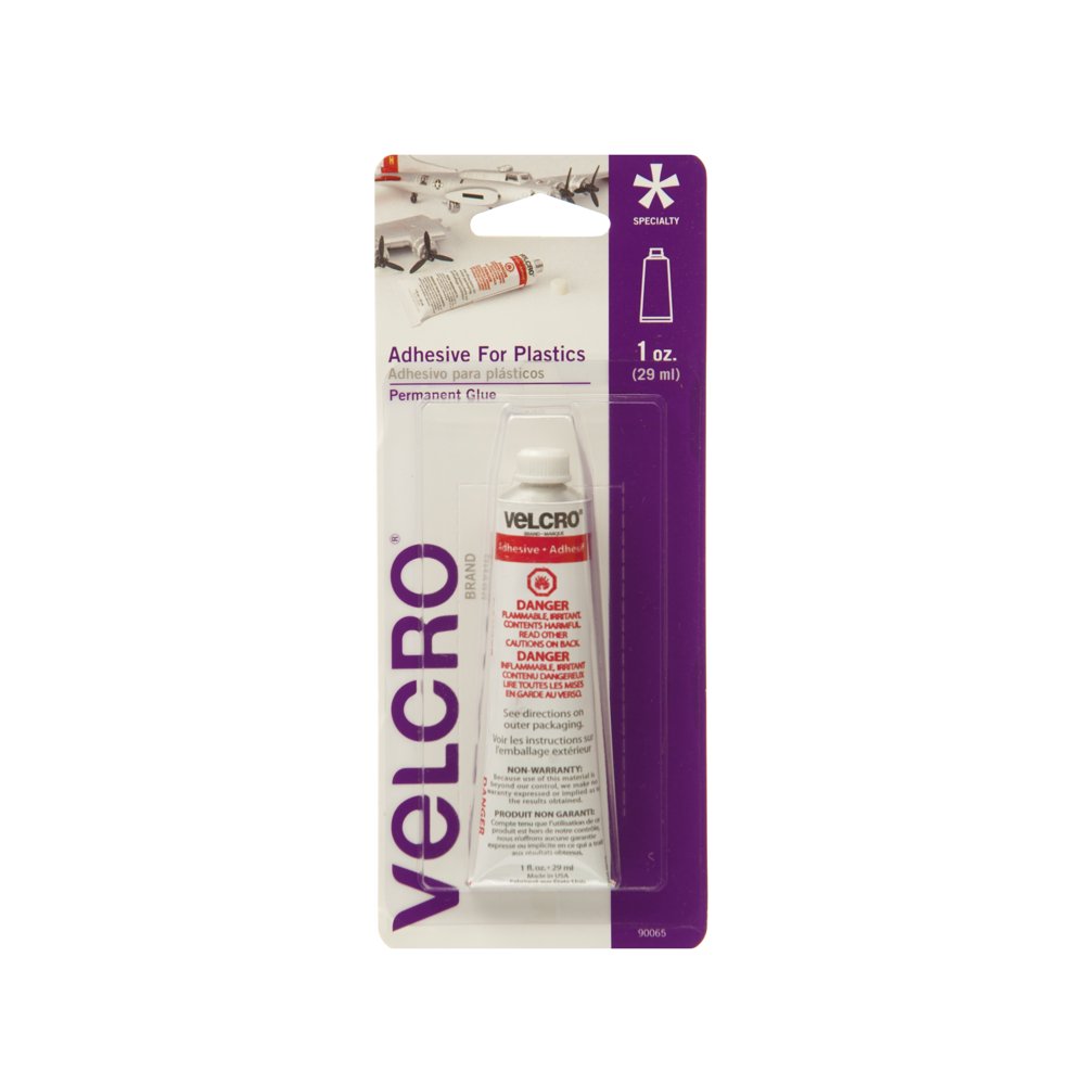 VELCRO® Brand Adhesive For Plastics 1oz Tube, Clear