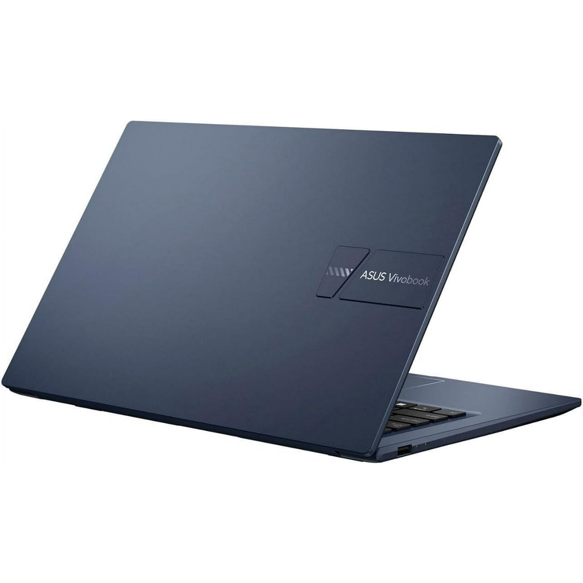 ASUS Vivobook 14 inch FHD Business Laptop, Intel Core i3-1315U Processor, 8GB RAM, 256GB SSD, Windows 11 Pro, Intel UHD Graphics, Wi-Fi, Bluetooth, Quiet Blue with Mazepoly Accessories