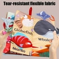 thumbnail image 4 of Baby Sensory Cloth Book with Soft Tails and Sound – Interactive Tear Resistant Chew Safe Fabric Story Book for Newborns Toddlers Early Developmental Play Machine Washable, 4 of 6