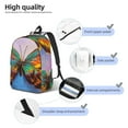 thumbnail image 3 of Rocae Oil Painting Beautiful Butterfly for Durable Canvas Backpack Leisure Large Bag Travel Rucksack Multi-function Backpack Medium, 3 of 8
