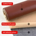 thumbnail image 2 of Self Adhesive Leather Repair Patch Couch Sofa Seat Chair Renovation Sticker Large Patches for Furniture 10x20cm Light gray 10x20cm Light gray, 2 of 7