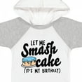 thumbnail image 4 of Inktastic Let Me Smash Cake Its My Birthday Boys Baby Bodysuit, 4 of 5