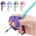 thumbnail image 1 of Poignées de Crayon pour Enfants Ergonomiques 5 Doigts Correction de Posture Aide à l'Écriture, 1 of 5