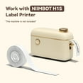 thumbnail image 6 of NIIMBOT H1S Labels,Thermal Continuous Label Maker Tape,0.59"x 24ft Non-precut Self-Adhesive Label Roll(Elegant), 6 of 8