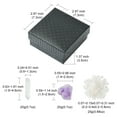 thumbnail image 5 of 1 box Natural Gemstone sets Including Quartz methyst Nuggets Beads Natural Rose Quartz Chip Beads No Hole/Undrilled 15~46x6~25x5~10mm 65.65g/box, 5 of 6