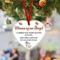 thumbnail image 2 of Shoreew Memorial Christmas Ornaments Hug from Heaven Heart Shaped Christmas Tree Ornament Sympathy Gifts for Loss of Loved One, 2 of 7