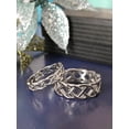 thumbnail image 3 of Womens Stainless Steel Silver Celtic Braid Ring Infinity Knot Band (7.5), 3 of 5