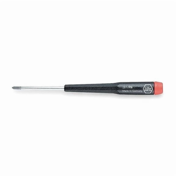 Wiha Precision Screwdriver,Phillips,No 1x3-1/8 26112