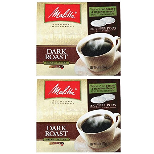 Melitta Dark Roast Soft Pod Pack 18 