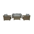 thumbnail image 2 of TK Classics Monterey Wicker 5 Piece Patio Conversation Set with Club Chair and 2 Sets of Cushion Covers, 2 of 10