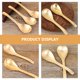 thumbnail image 4 of 2 cucharas de latón, cucharas de latón con mango largo, cucharas de latón para gachas, cucharas de latón para el hogar, 4 of 4