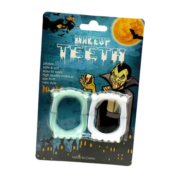 Colmillos de Halloween Fernando Juego Horrible Accesorios de Maquillaje